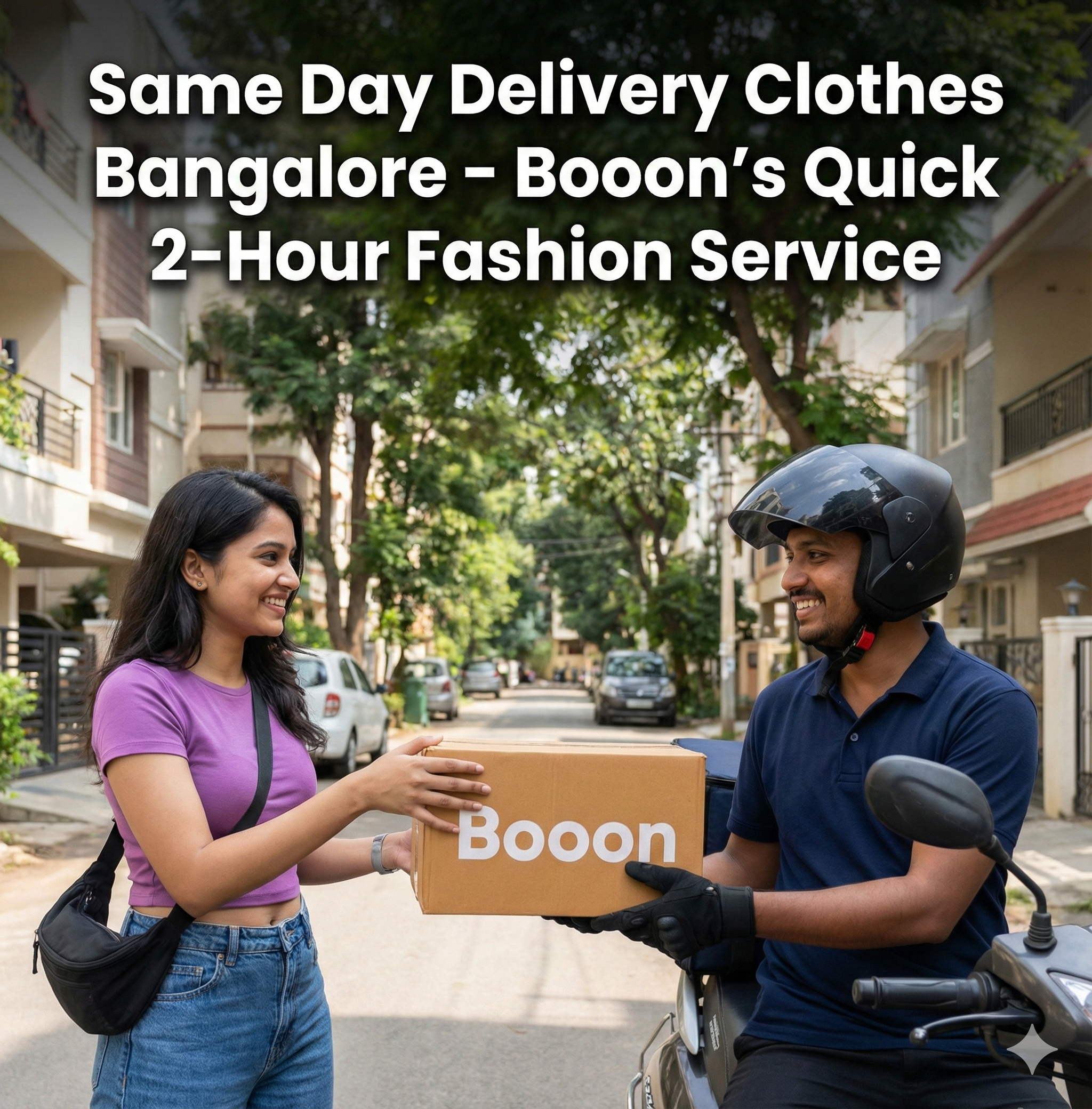 Same Day Delivery Clothes Bangalore – Booon’s Quick 2-Hour Fashion Service